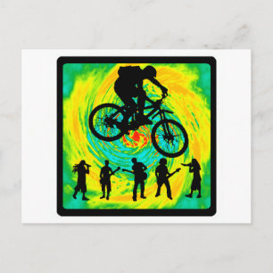 Carte Postale Vélo Triple Jump