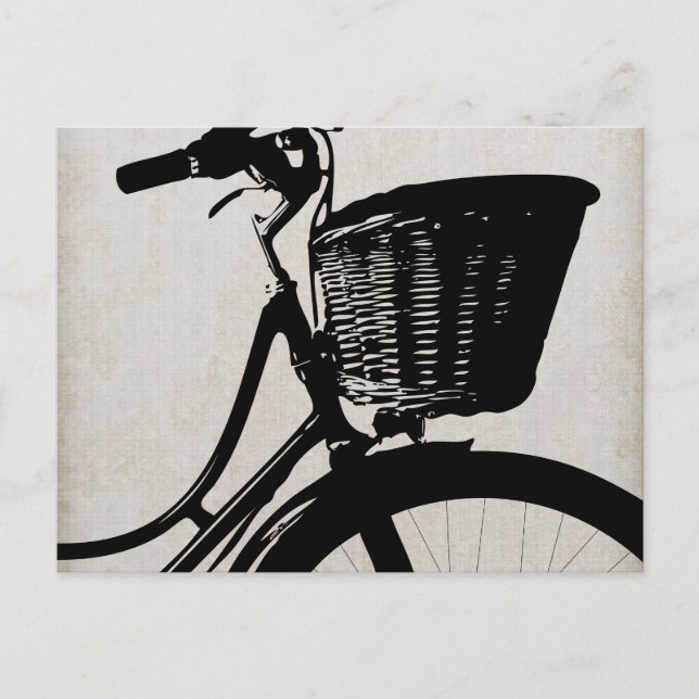 Carte Postale Vélo vintage (Devant)