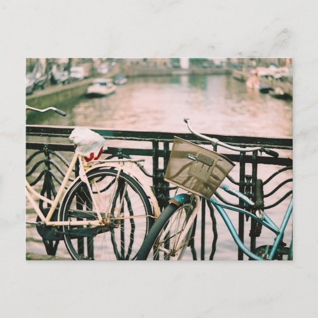 Carte Postale Vélos D'Amsterdam (Devant)