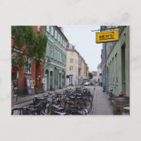 Vélos dans la rue Old Copenhagen