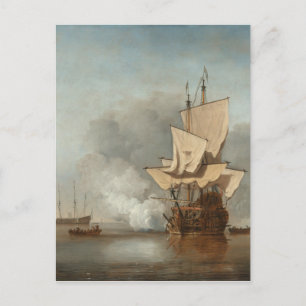 Carte Postale velours marin des beaux-arts