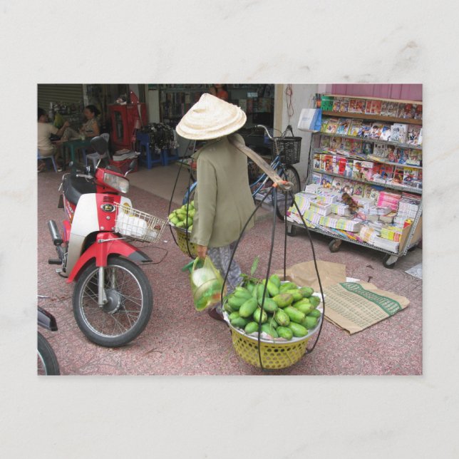 Carte Postale Vendeur Mango (Devant)