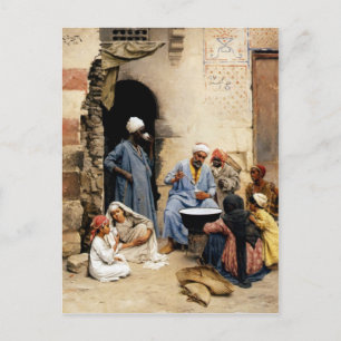 Carte Postale Vendeur sahleb au Caire