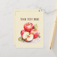 Vendeurs de pomme mignonnes amateurs de fruits ver