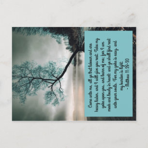 Carte Postale Venez à moi, vous tous qui êtes fatigués