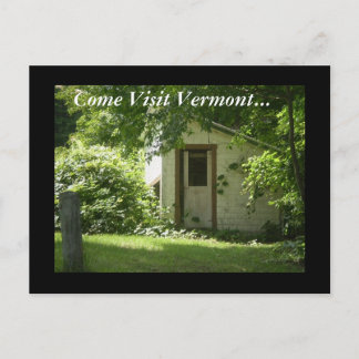 Carte Postale Venez Visiter le Vermont...