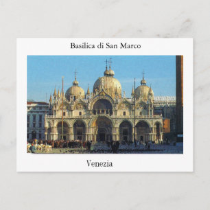 Carte Postale Venezia, Basilique de San Marco