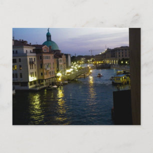 Carte Postale Venice at night