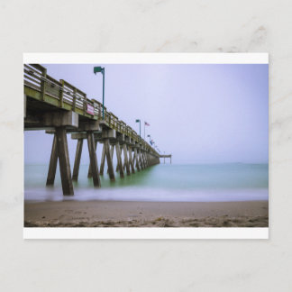 Carte Postale Venice Beach Pier sur la journée Foggy