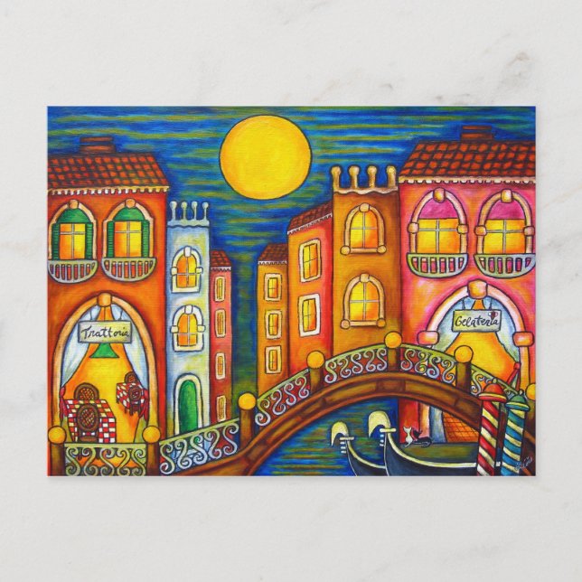 Carte postale Venice Soiree (Devant)