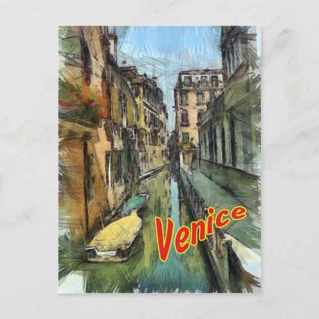 Carte Postale Venise (Devant)