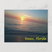 Venise, Floride plage au coucher du soleil