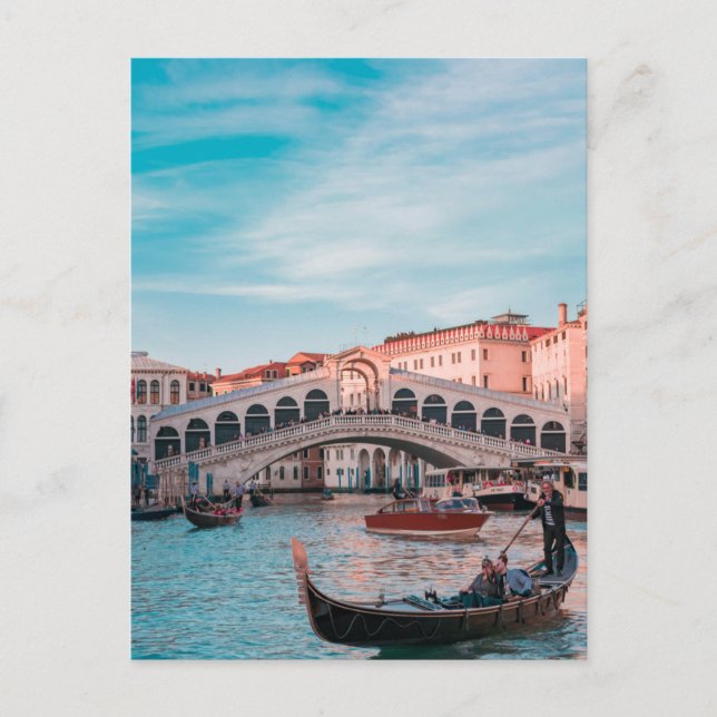 Carte Postale Venise, Italie (Devant)