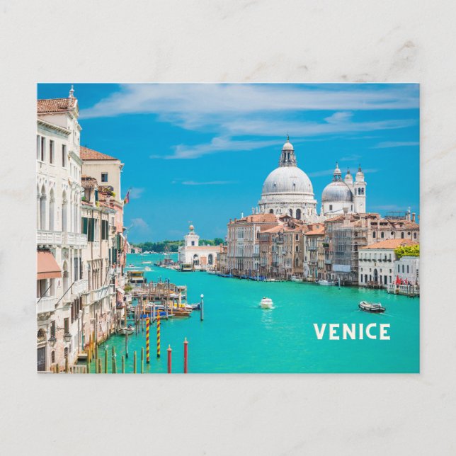 Carte Postale Venise, Italie Architecture Historique Bâtiments (Devant)