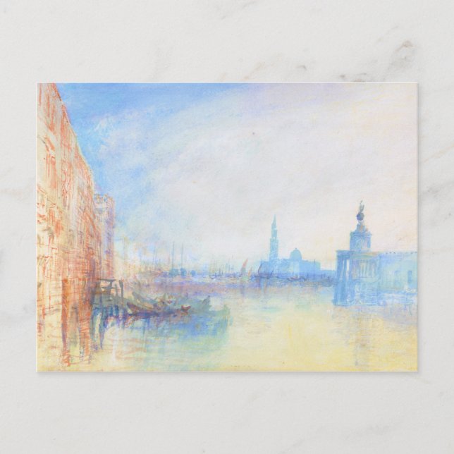 Carte Postale Venise La Bouche du Grand Canal joseph Mallord (Devant)