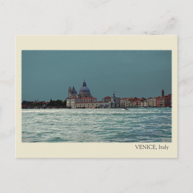 Carte Postale Venise, Style Vintage (Devant)