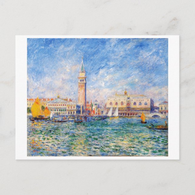 Carte Postale Venise, Venezia, Renoir (Devant)
