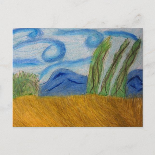 Carte Postale Vent (Devant)