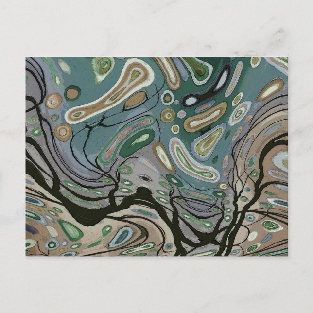 Carte Postale Vent - Abstrait (Devant)