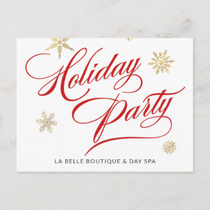 Carte Postale Vente d'entreprise Fête de vacances Promotion d'en
