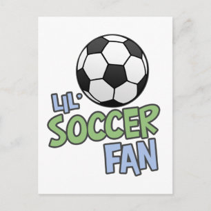 Carte Postale Ventilateur de soccer Lil'
