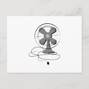 Carte Postale Ventilateur Oscillant