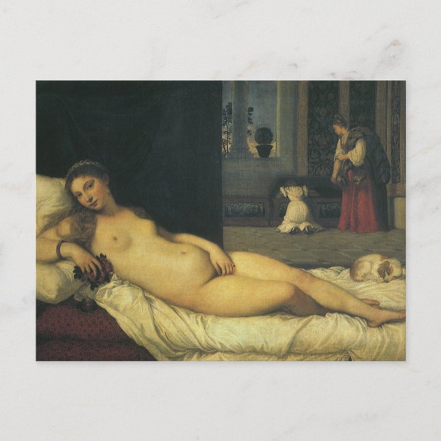 Carte Postale Vénus d'Urbino par Titien, Art Renaissance (Devant)