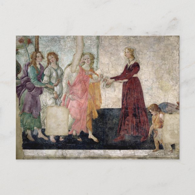 Carte Postale Vénus et les Grâces (Devant)