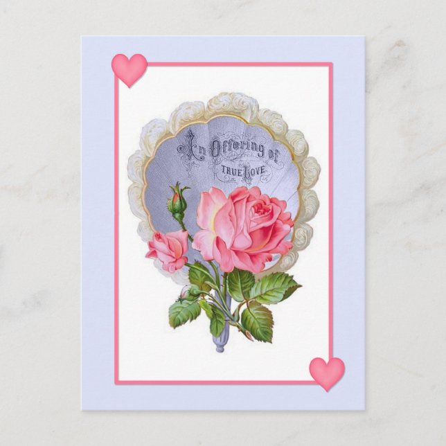 Carte Postale Véritable Amour (Devant)