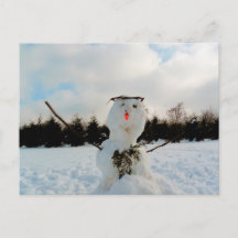 Véritable photo de snowman
