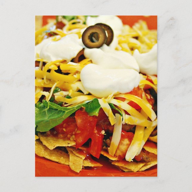 Carte postale Véritable Photo Mexicaine Salade de  (Devant)