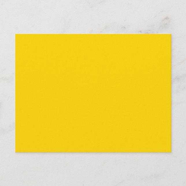Carte Postale Verkehrsgelb (Devant)