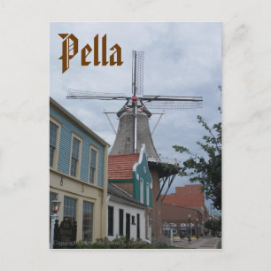 Carte Postale Vermeer Windmill, Village historique, Pella, Iowa