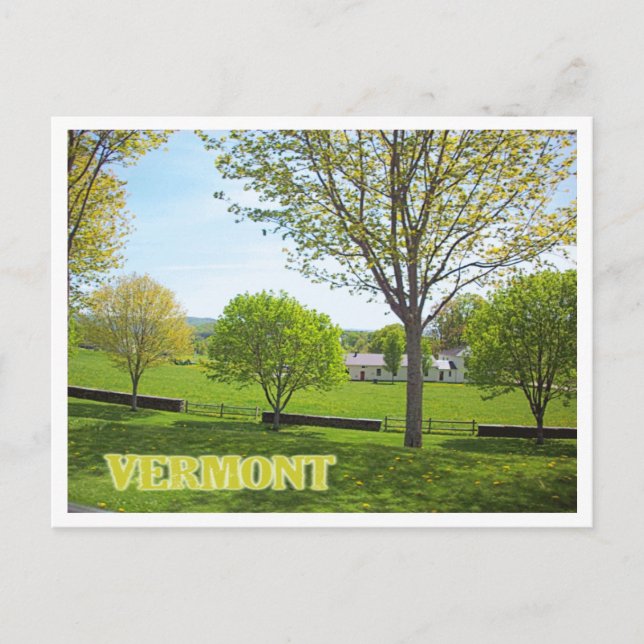 Carte Postale Vermont (Devant)