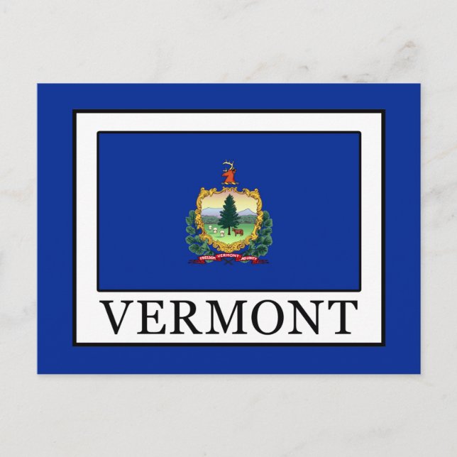 Carte Postale Vermont (Devant)