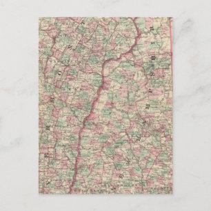 Carte Postale Vermont et New Hampshire 2