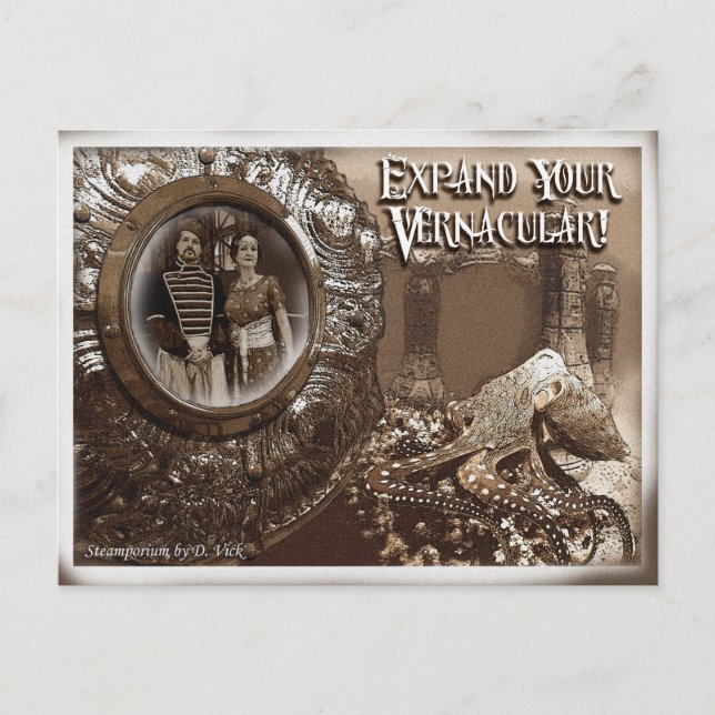 Carte postale vernaculaire (Devant)