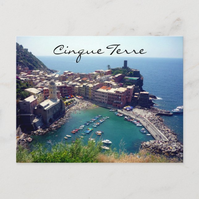 Carte Postale vernazza cinque terre (Devant)