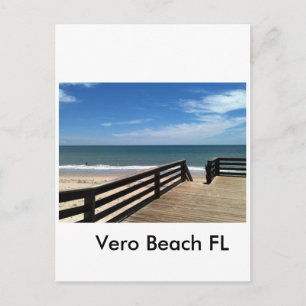 Carte Postale Vero Beach 2010 Gibney Le MUSÉE Zazzle