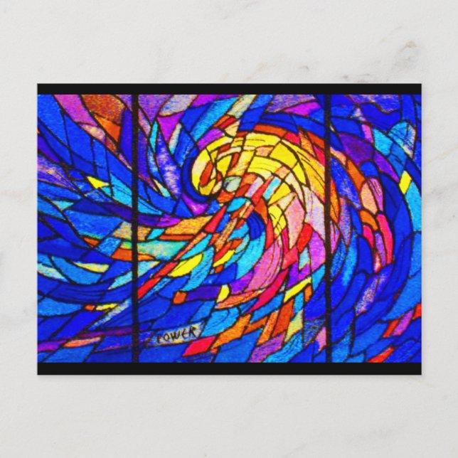 Carte Postale Verre à cartons-6 (Devant)