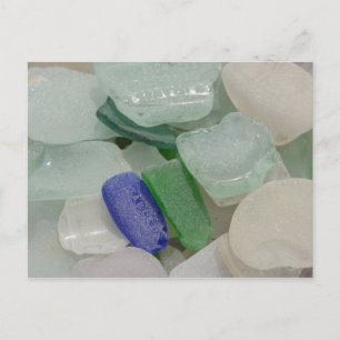 Carte Postale Verre de plage pâle