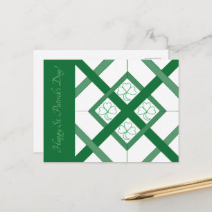 Carte postale - Verre Shamrock