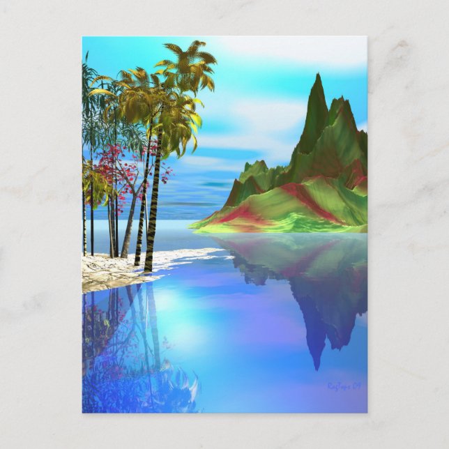 Carte Postale Verre tendu (Devant)