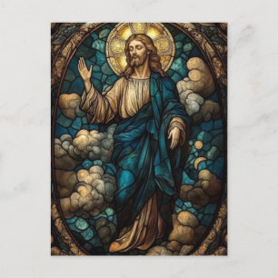 Carte Postale Verre tendu Jésus Art - Christian