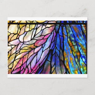 Carte Postale Verre, Tiffany - Style,