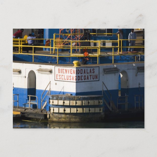 Carte Postale Verrouillages de Gatun 3 (Devant)