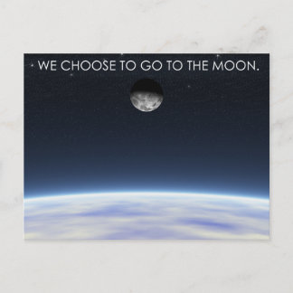 Carte Postale Vers la lune