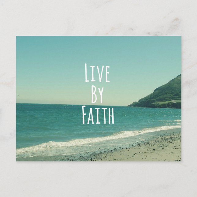 Carte Postale Verset biblique (Devant)