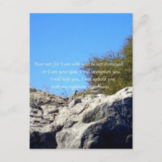 Carte Postale Versets de la Bible Citation Inspirationnelle Isaï