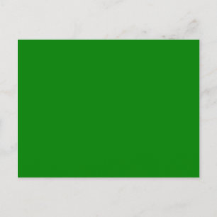 Carte Postale Vert vierge